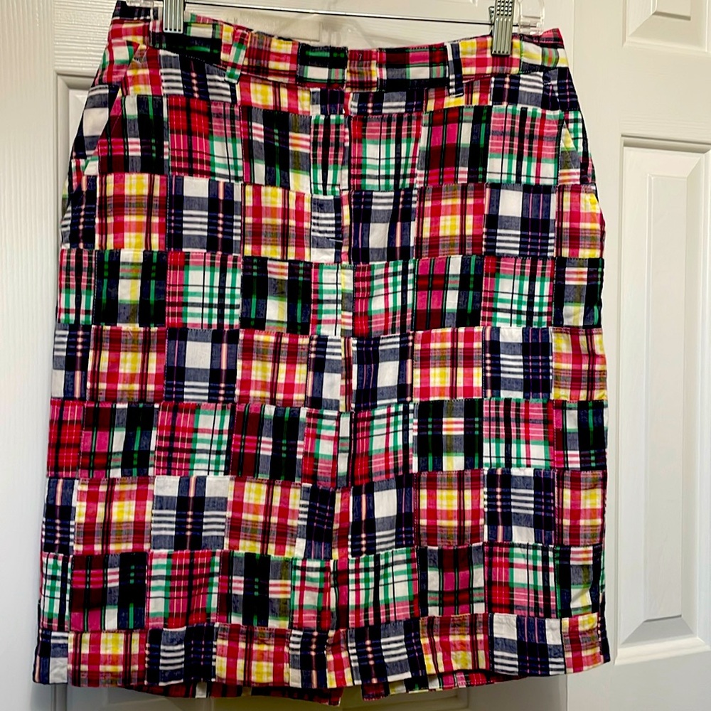 Brooks Brothers 346 Cotton Patchwork Skirt